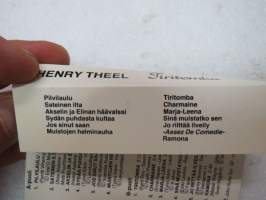 Henry Theel - Tiritomba - 40 vuotta laulajan tiellä - Selecta SEMC  006 -C-kasetti / C-Cassette