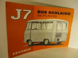 Peugeot J 7 Bus Scolaire 29 Places -myyntiesite