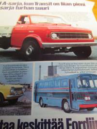 Ford Transit, D-sarja, A-sarja Escort - myyntiesite
