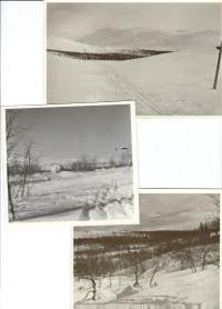 1950-luvun Lappia / Kilpisjärvelle - valokuva  3 kpl