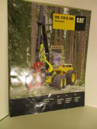 CAT 550, 570, 580 Harvesterit - myyntiesite