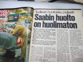 Tuulilasi 1976 nr 12, Volvo 343, Saabin korjaamot huoltotestissä, Audi 80 GLS koeajo, Torino 1976