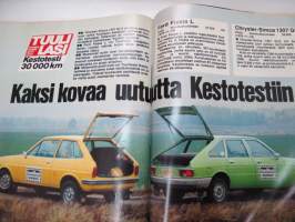 Tuulilasi 1976 nr 12, Volvo 343, Saabin korjaamot huoltotestissä, Audi 80 GLS koeajo, Torino 1976