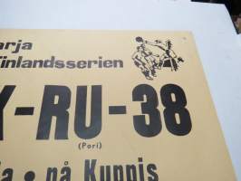 ÅIFK - RU-38 (Åbo Idrottsföreningen Kamraterna - Rosenlewin Urheilijat, Pori) - Jalkapallo Suomisarja / Finlandserien 1966 Kupittaalla 29.5.1966