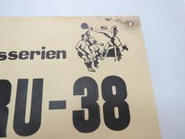ÅIFK - RU-38 (Åbo Idrottsföreningen Kamraterna - Rosenlewin Urheilijat, Pori) - Jalkapallo Suomisarja / Finlandserien 1966 Kupittaalla 29.5.1966