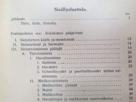 Filosofian alkeiden oppikirja oppikouluja varten -elementary philosophy