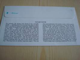 Navajo intiaani, 1986, USA, ensipäiväkuori, FDC, hieno esim. lahjaksi. Katso myös muut kohteeni, minulla on myynnissä mm. noin 700 erilaista maksikorttia sekä