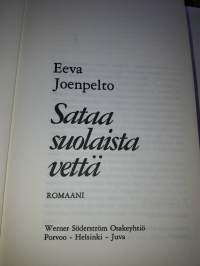 Eeva Joenpelto:  Sataa  suolaista vettä. Paino  vuosi 1978