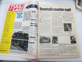 Tuulilasi 1978 nr 2, sis. mm. seur. artikkelit / kuvat / mainokset; Datsun 160J &amp; Toyota Carina 1600 vertailu, Tie Tampereelta Turkuun - Asemat harvassa ja