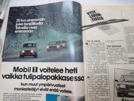 Tuulilasi 1978 nr 2, sis. mm. seur. artikkelit / kuvat / mainokset; Datsun 160J &amp; Toyota Carina 1600 vertailu, Tie Tampereelta Turkuun - Asemat harvassa ja