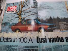 Tuulilasi 1978 nr 2, sis. mm. seur. artikkelit / kuvat / mainokset; Datsun 160J &amp; Toyota Carina 1600 vertailu, Tie Tampereelta Turkuun - Asemat harvassa ja
