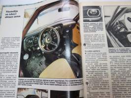 Tuulilasi 1978 nr 2, sis. mm. seur. artikkelit / kuvat / mainokset; Datsun 160J &amp; Toyota Carina 1600 vertailu, Tie Tampereelta Turkuun - Asemat harvassa ja