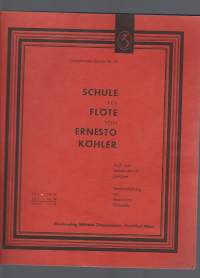 Schule für Flöte Musiknoten – von Ernesto Köhler (Komponist),‎ Maximilian Schwedler (Komponist)