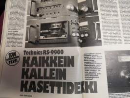 Tekniikan Maailma 1977 nr 19  TM koeajaa / esittelee: Toyota Gressida, Peugeot 405, Mazda Cosmo RX-5. Kawasaki Z1-R . Renault 20.  Dodge Royal Monaco Brougham.