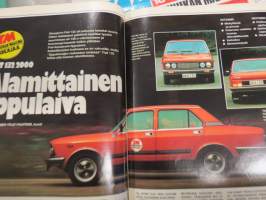 Tekniikan Maailma 1977 nr 17 TM testaa 1977: Fiat 132, Rover 2600, Pikku-Chrysler sekä vertaa kitka- ja nastarenkaita. Vuoden 1977 TV -pelit ja kuntoilijan