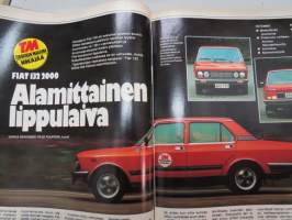 Tekniikan Maailma 1977 nr 17 TM testaa 1977: Fiat 132, Rover 2600, Pikku-Chrysler sekä vertaa kitka- ja nastarenkaita. Vuoden 1977 TV -pelit ja kuntoilijan