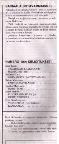 Kansa taisteli- miehet kertovat no 10/ 1974