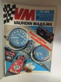 Vauhdin Maailma 1975 / 11 -mm. Kawasaki 400 D &quot;tavallinen&quot;, Hannu Mikkola Kaatuu se auto Australiassakin, Maa tarvitsee moottoriradan, Tippavaaran kautta radoille,