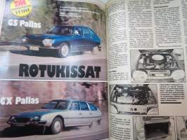 Tekniikan Maailma 1977 nr 12  TM koeajaa VW Derby , Yamaha RD 400 (D) . TM vertailee 2 hv perämoottorit. Citroen Pallas GS ja CX. TM esittelee: puolimaasturi Matra