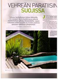 Meidän  talo 7-2009.   Mietitään  piha-alueen selkeyttämistä sekä mietitään  onko  oma  jätehuolto  määräysten mukainen. lehdessä  on  Valkeakosken