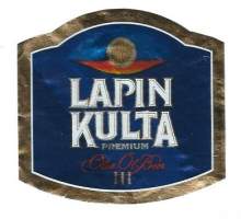 Lapin Kulta   Premium III  olut -  olutetiketti