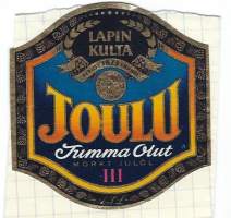 Joulu Tumma III  olut -  olutetiketti