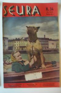 Seura 1949 nr 34 / helsinkiläisten kesänviettoa, rakkaus ja spitaali, pelkäämisen psykologiaa