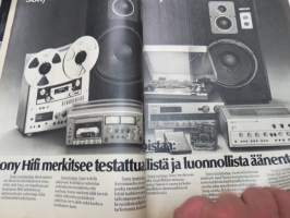 Tekniikan Maailma 1977 nr 16, sis. mm. seur. artikkelit / kuvat / mainokset; Nastakoe / Holkkinasta vai kiinteä,  -testi, Kasetti vastaan levy -testi, Salora 6000