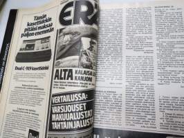 Tekniikan Maailma 1977 nr 16, sis. mm. seur. artikkelit / kuvat / mainokset; Nastakoe / Holkkinasta vai kiinteä,  -testi, Kasetti vastaan levy -testi, Salora 6000