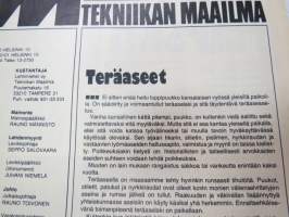 Tekniikan Maailma 1977 nr 16, sis. mm. seur. artikkelit / kuvat / mainokset; Nastakoe / Holkkinasta vai kiinteä,  -testi, Kasetti vastaan levy -testi, Salora 6000