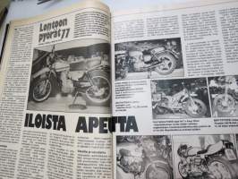 Tekniikan Maailma 1977 nr 16, sis. mm. seur. artikkelit / kuvat / mainokset; Nastakoe / Holkkinasta vai kiinteä,  -testi, Kasetti vastaan levy -testi, Salora 6000