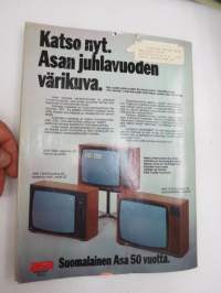 Tekniikan Maailma 1977 nr 16, sis. mm. seur. artikkelit / kuvat / mainokset; Nastakoe / Holkkinasta vai kiinteä,  -testi, Kasetti vastaan levy -testi, Salora 6000