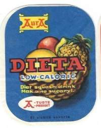 Dieta Low Caloric -  juomaetiketti