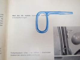 Volkswagen Transport (Augusti 1965) instruktionsbok -käyttöohjekirja ruotsiksi / owner´s manual in swedish