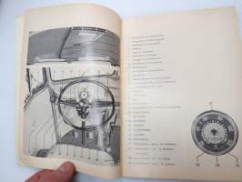 Volkswagen Transport (Augusti 1965) instruktionsbok -käyttöohjekirja ruotsiksi / owner´s manual in swedish