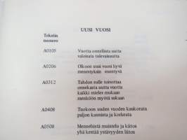 Sähkösanomatekstejä - Telegramtexter 1974 -wire gretings etc model texts and phrases