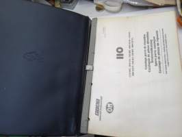 Fiat 110 - 110NC - OM 110 - 110 NR - OM 110 R - 110 PC - OM 110 P - 110 AI - 110 NT - OM 110 T Spare Parts Catalogue - Catalogue parti di ricambio - Catalogue de