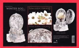 Suomi - Postituore ** blokki Suomalainen postimerkki 150 vuotta - Fabergé Winter Egg - BL 39 - 2005.