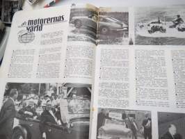 Motor 1963 nr 8, innehåller bl a följande artiklar / bilder / reklam; I pärmbild Simca 1300, Semperit Favorit ringar, Ovarsamhet i korsning, Månadens bilist -