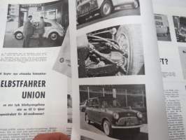 Motor 1963 nr 8, innehåller bl a följande artiklar / bilder / reklam; I pärmbild Simca 1300, Semperit Favorit ringar, Ovarsamhet i korsning, Månadens bilist -