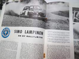Motor 1963 nr 8, innehåller bl a följande artiklar / bilder / reklam; I pärmbild Simca 1300, Semperit Favorit ringar, Ovarsamhet i korsning, Månadens bilist -