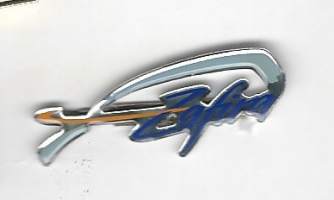 Opel Safira   - pinssi rintamerkki