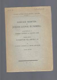 Samlade skrifter. Del 10, 5 / Johan Ludvig Runeberg ; under red. av Gunnar Castrén och Martin Lamm.