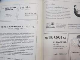 Kuurojen Joulu 1952 -joululehti / christmas publication