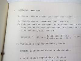Kienzle diagrammalevyn tulkinta -ajopiirturikiekko ja sen tiedon tulkinta -info available from Kienzle diagraph disk