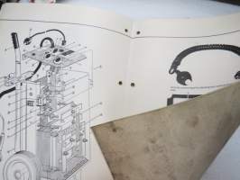 Lucas fast charger and engine starter -operating instruction -käyttöohjeet akkulaturille ja käynnistyslaitteelle englanniksi