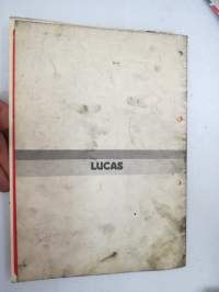 Lucas fast charger and engine starter -operating instruction -käyttöohjeet akkulaturille ja käynnistyslaitteelle englanniksi