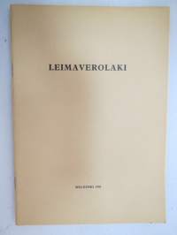 Leimaverolaki -tax stamp laws