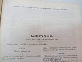 Leimaverolaki -tax stamp laws