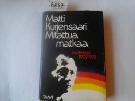 Mitattua matkaa :  merkintöjä 1973-1978